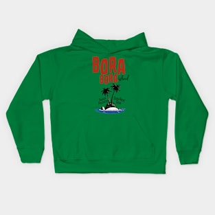 French Polynesia Bora-Bora Islands Kids Hoodie